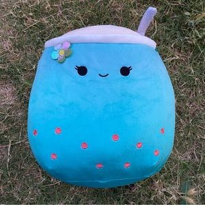 11 inch Squishmallow Jakarria the Blue Boba tea